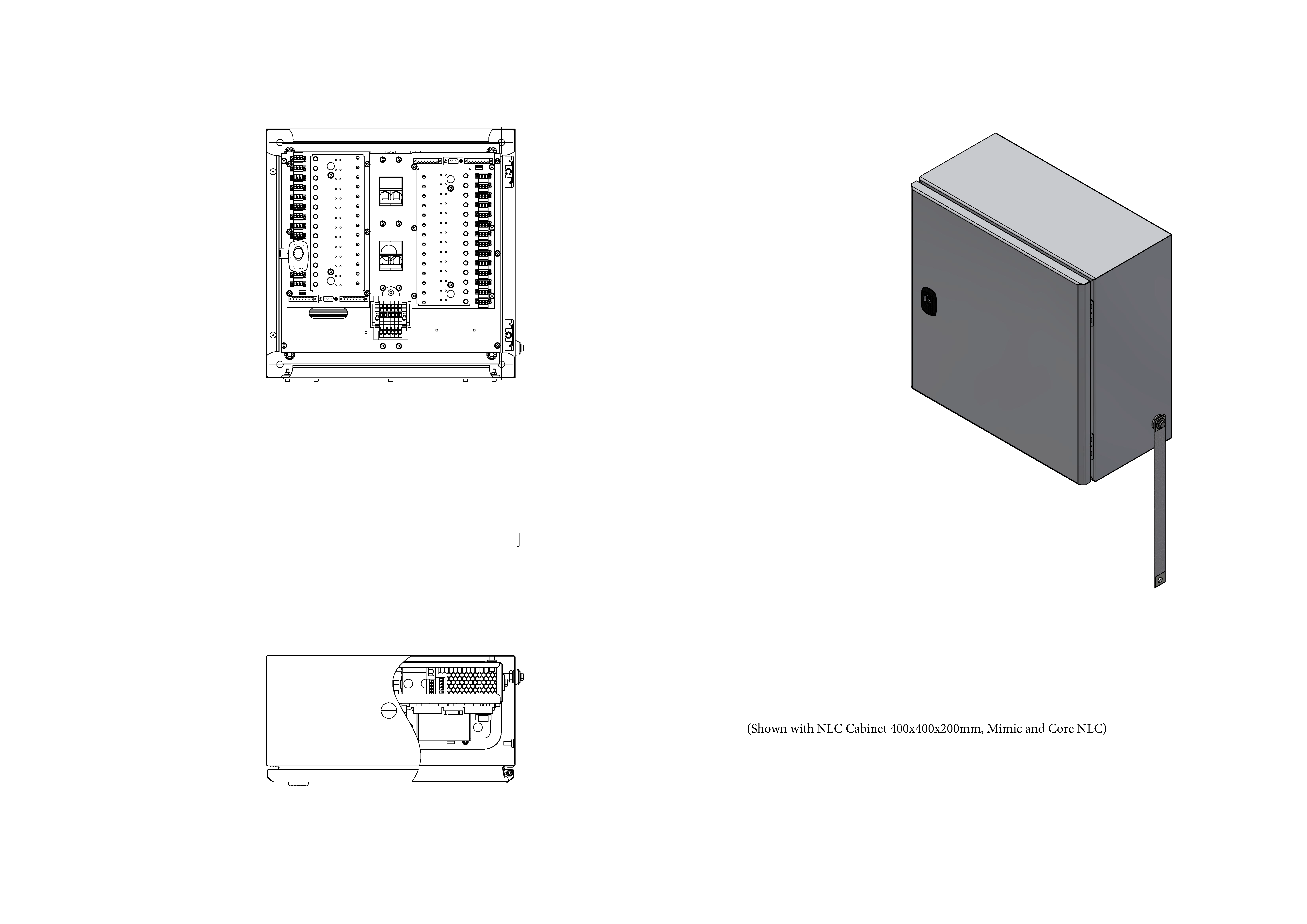 Full size NLC - Double AC power supply Full size NLC - Double AC power supply